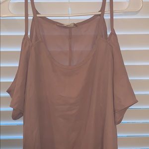 Cut out shoulder top